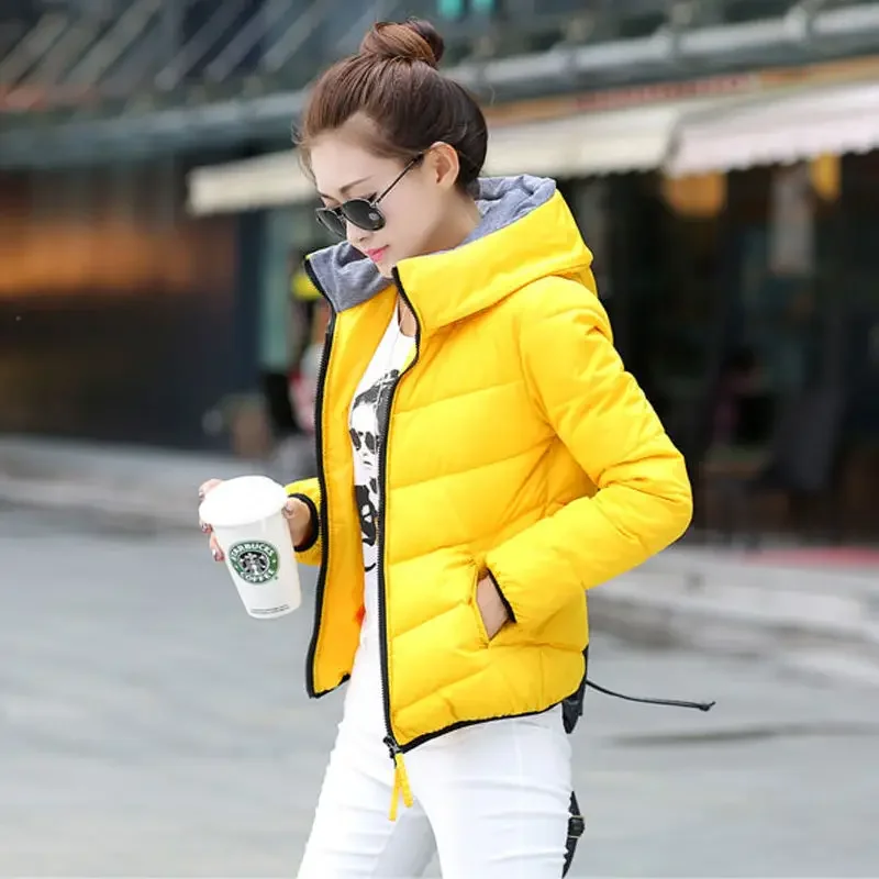 Red Female Coats Short Quilted - đánh giá và giá Modern Korean Lifestyle